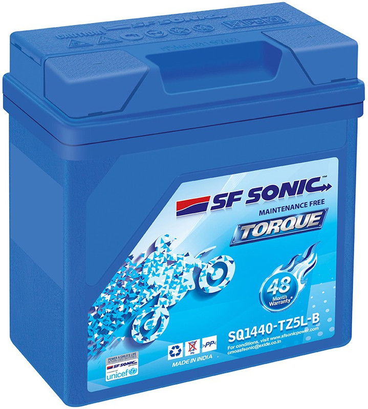 sf sonic asero 5 Ah Battery for Bike