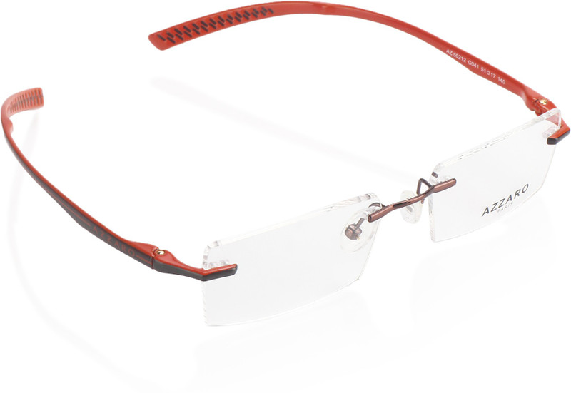 Azzaro Rimless Rectangle Frame(51 mm)