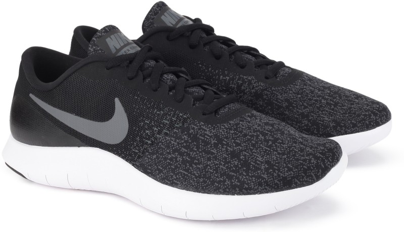 Nike FLEX CONTACT Running Shoes For Men(Black, Grey) 1