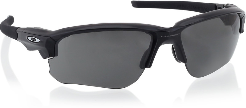 Oakley FLAK DRAFT Sports, Wrap-around Sunglass(Grey)
