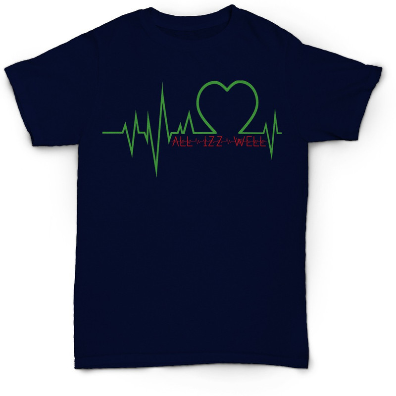 grilled lifestyle Graphic Print Men & Women Round Neck Blue T-Shirt