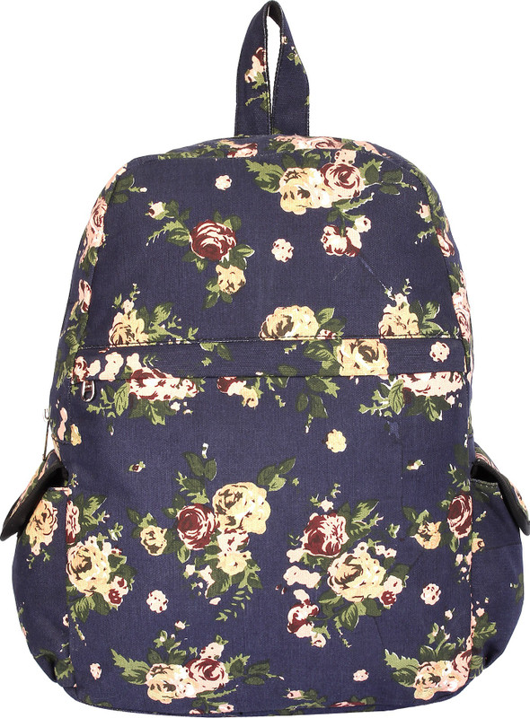 crafts my dream CMD women's backpack 15 L Backpack(Blue, Beige)