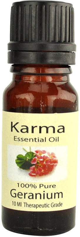 karmakara Karma 100% pure Therapeutic Grade undiluted essential oils in 10 ml Bottles-Grenium oil(10 ml)