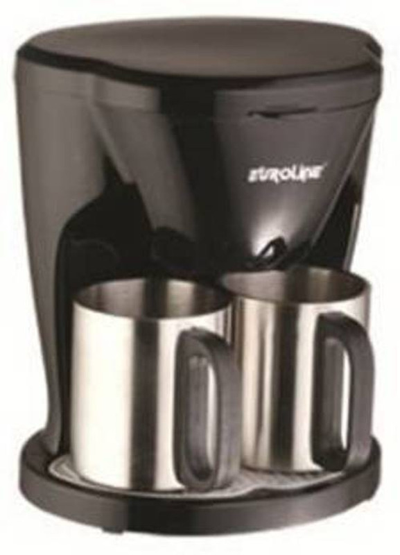EUROLINE EL-1102 COFFEE MAKER 2 Cup 2 Cups Coffee Maker(Black)