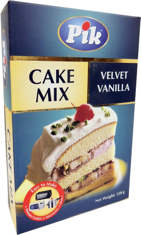 Pik Cake Mix - Velvet Vanilla Self Rising Flour Powder(350 g) Pik Cake Mix - Velvet Vanilla Self Rising Flour Powder(350 g)