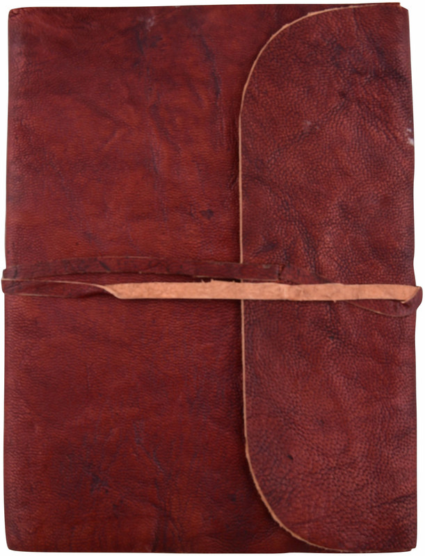 dpotli A5 Journal(Brown Leather Journal 5x7, Brown)