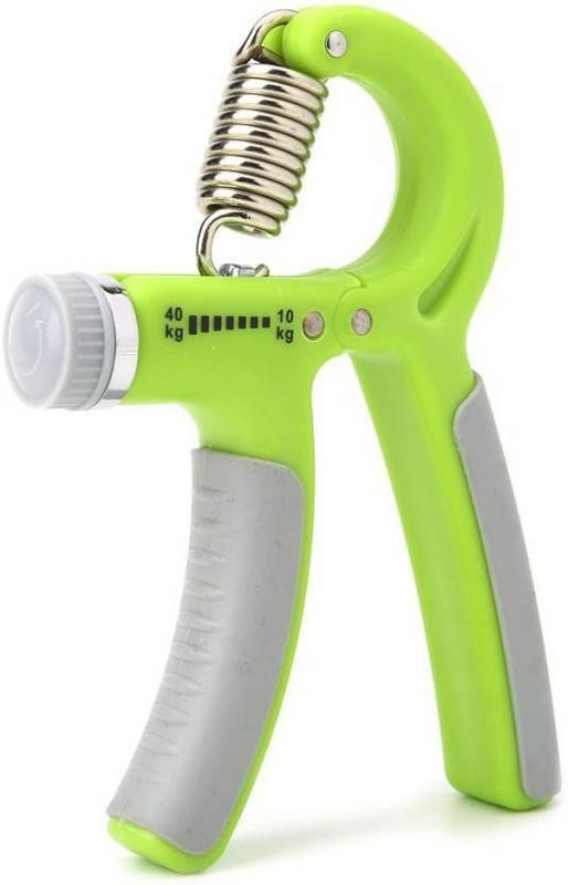 Leosportz Hand Gripper For Best Hand Exerciser Grip Adjustable 10kg to 40kg Hand Grip/Fitness Grip(Green)