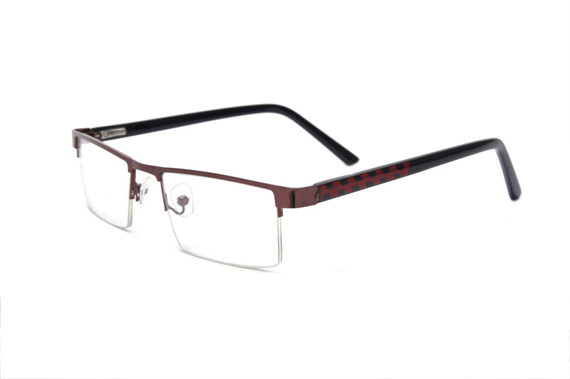 eye glass Half Rim Square Frame(49 mm)