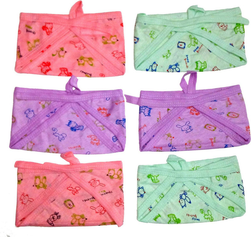 ATXP New Born Washable Reusable Hosery Langoti - L(6 Pieces)