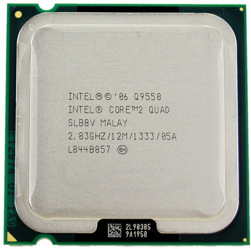 Intel 2.83 LGA 775 Core 2 Quad Q9550 Processor(Silver)