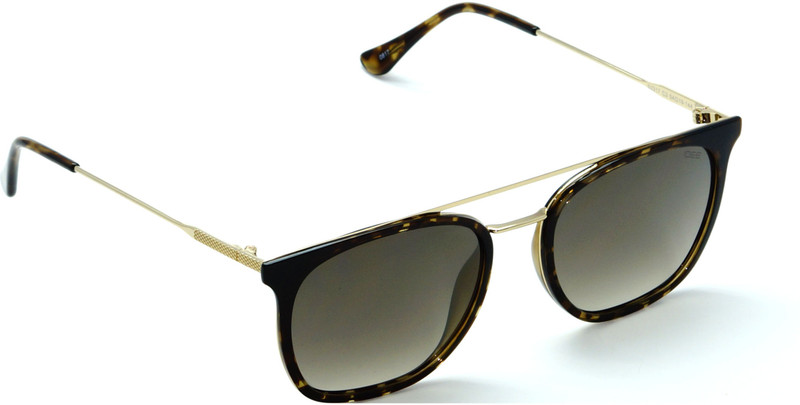 IDEE Wayfarer Sunglasses(Golden, Green)