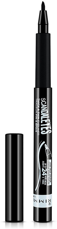 Rimmel London Scandal Eyes Thick and Thin Eyeliner 9 g(black)