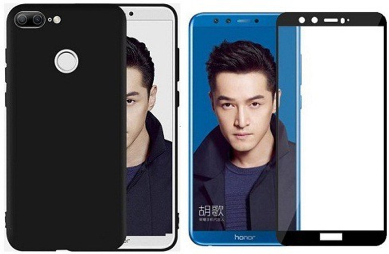 7rocks Cover Accessory Combo for Huawei Honor 9 Lite(Black,Transparent)