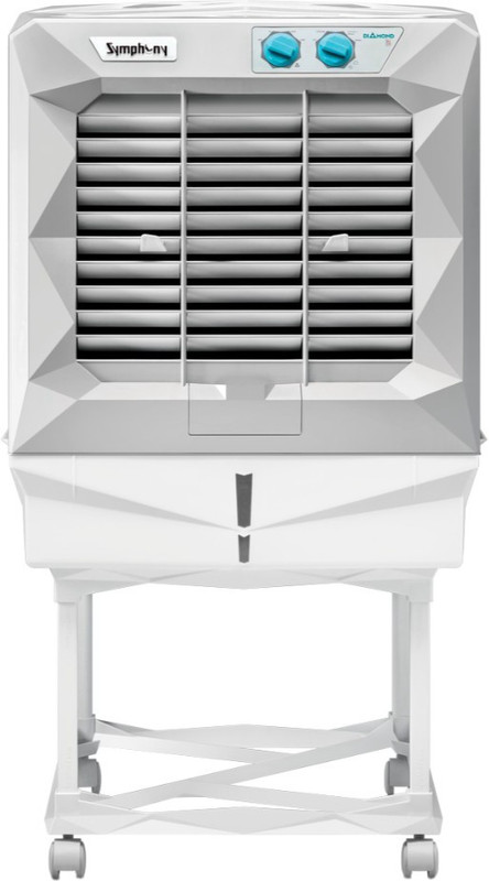 Symphony Diamond Db With Trolley Desert Air Cooler(White, 61 Litres)