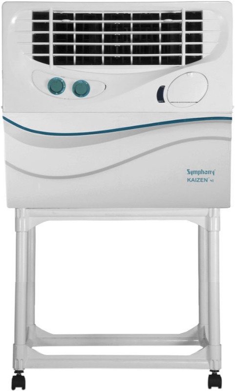 Symphony Kaizen with Trolley Desert Air Cooler(White, 41 Litres)