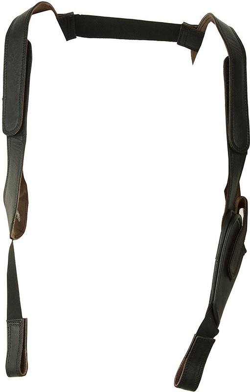 SHAH 32 Bore Revolver & Pistol Shoulder Holster Racquet Carry Case/Cover Free Size(Beige)