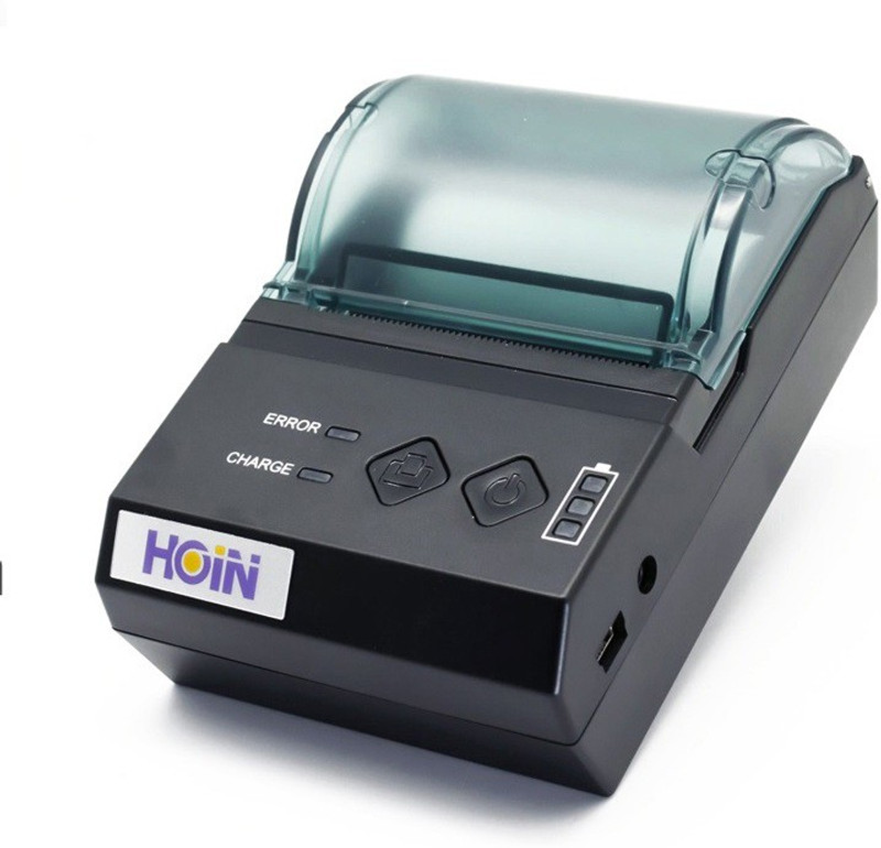 hoin ORIGINAL HOIN™ 58 MM BIS CERTIFIED PORTABLE RECHARGEABLE THERMAL PRINTER Bluetooth Thermal Printer