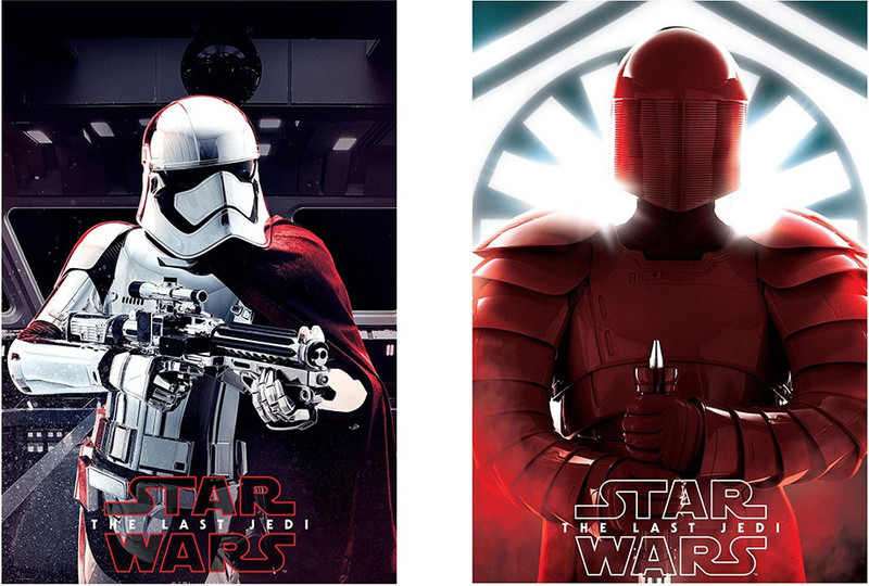 Star Wars Combo Of 2 12 Inches X 18 Inches 300 Gsm Paper Print Poster Photographic Paper(18 inch X 12 inch)