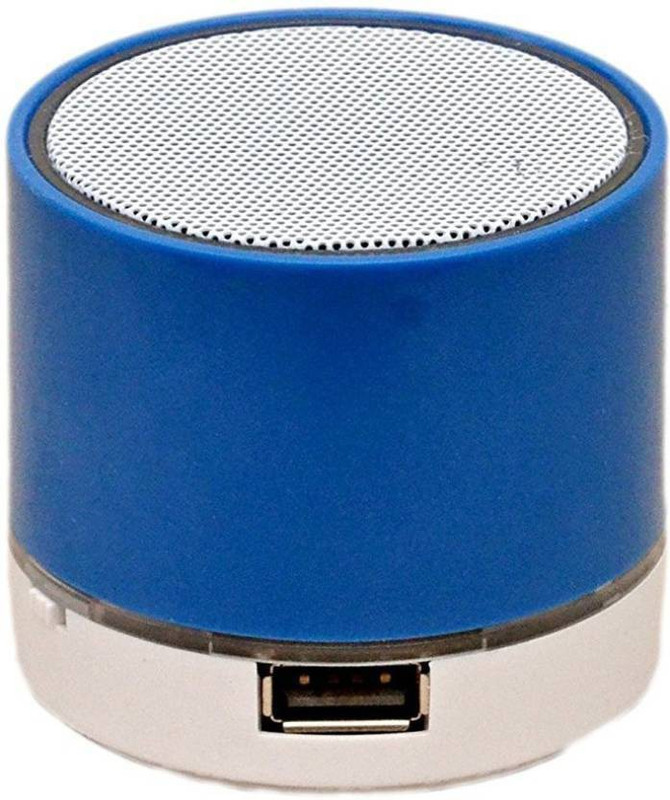 ewell All Smartphones Compatible Bluetooth Speaker S10 Connecting With Mobile/Tablet/Laptop/Aux/Memory Card/Pan Drive (Black,Mono Channel) 3 W Bluetooth  Speaker(Blue, 2.1 Channel)