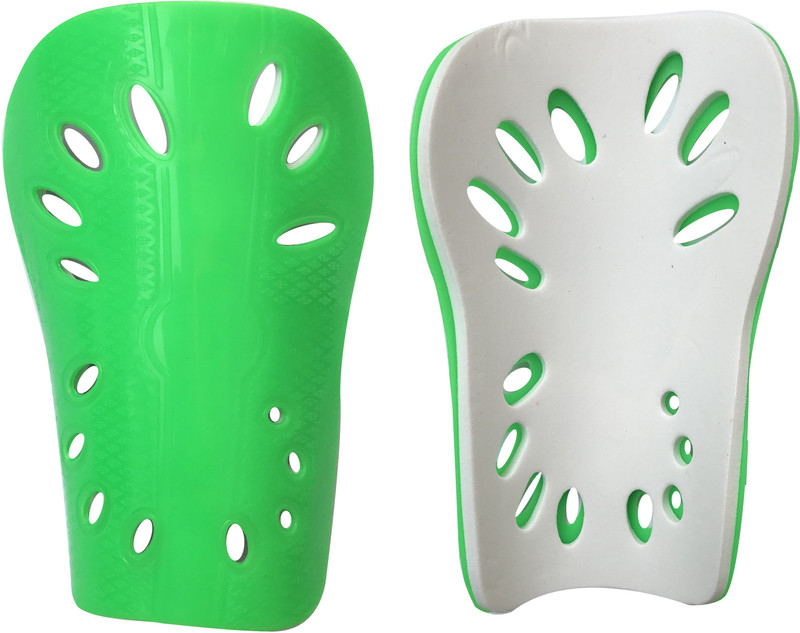 KOBO 5.2 inch Football Shin Guard (Green/White) Football Shin Guard(Green)