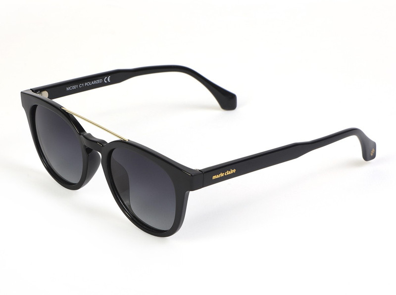 Marie Claire Retro Square Sunglasses(Grey)