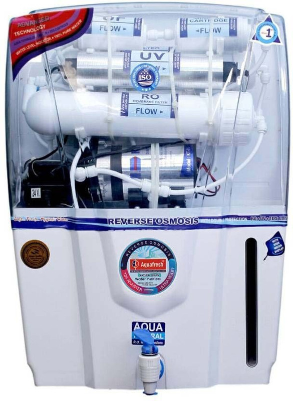 Aqua Fresh SWIFT 10 L RO + UV + UF + TDS Water Purifier(White)