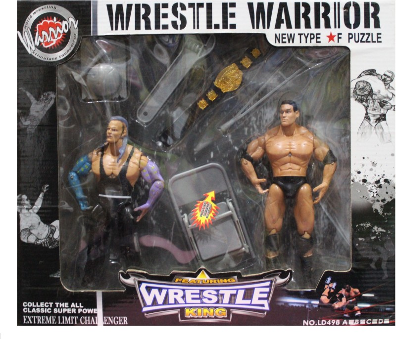 Toyswala WWE Wrestle Warrior King Action Figure(Multicolor)