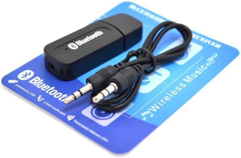 gencliq v3.0 Car Bluetooth Device with FM Transmitter, FM Player, Remote Control(Black)