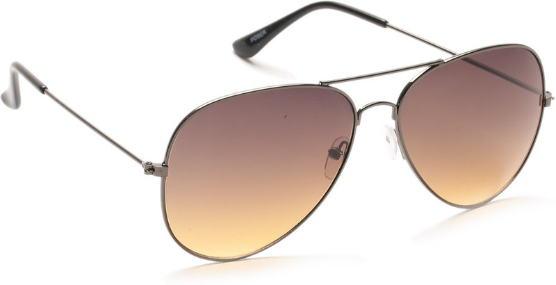 Tryzion Aviator Sunglasses(Brown)