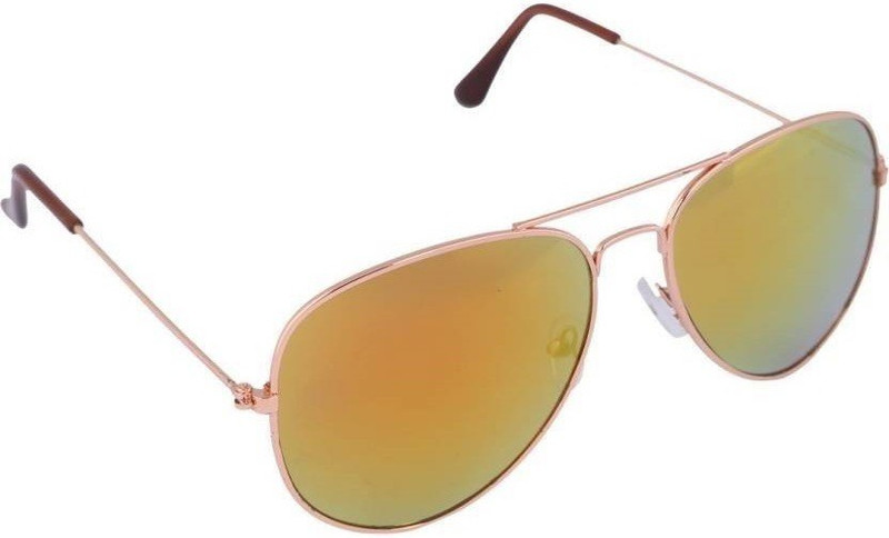 Eyeshot Aviator Sunglasses(Orange)