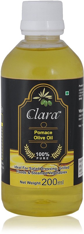 Clara Olive Extra Virgin Oil Pomace Olive Oil 200 Ml Olive Oil Plastic Bottle(200 ml)