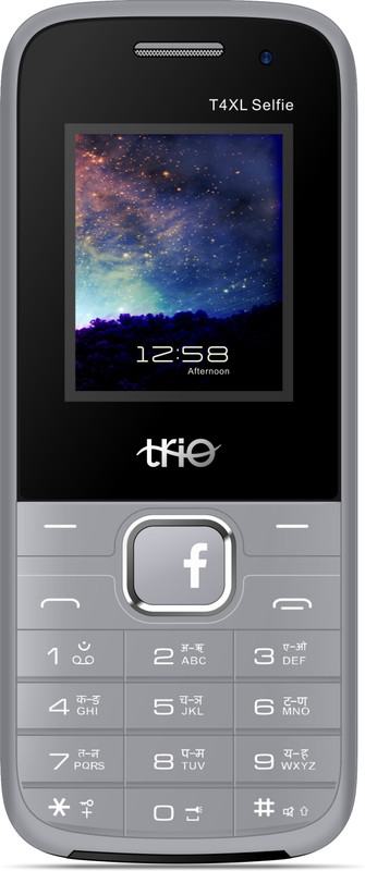 Trio T4 XL Selfie(Grey & Black)