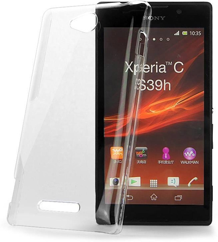 2010 Kharido Back Cover for Sony Xperia C C2305(Transparent)