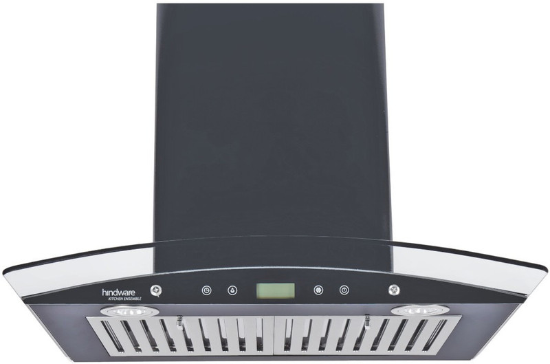 Hindware Lino Blk 60 Plus Wall Mounted Chimney(Inox 1000 CMH)