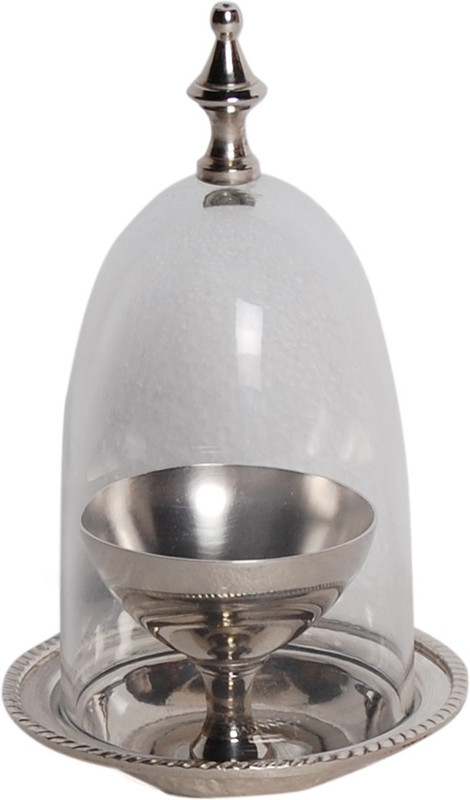 handicrafts factory Glass Egg Separator(Silver, Pack of 1)