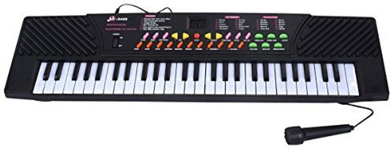 coom New 54 Keys Music Electronic Keyboard Kid Electric Piano Organ W/Mic & Adapter, This Keyboard Is Definitely The Best Gift(Multicolor)