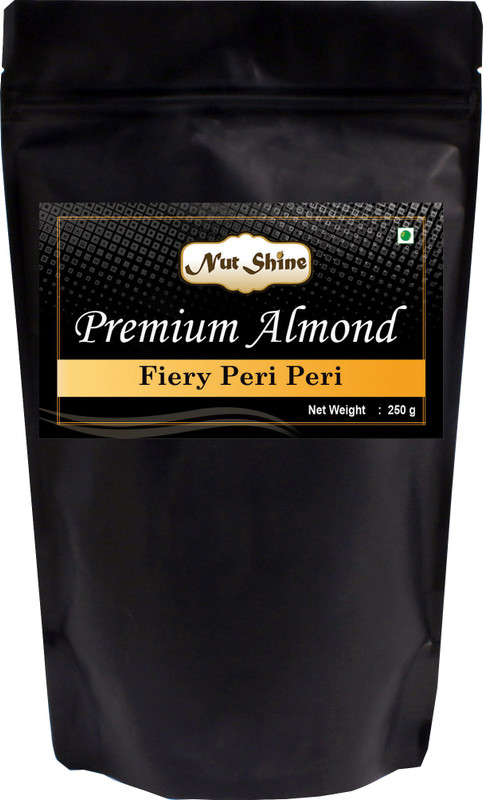 Nut Shine Fiery Peri Peri (250 Gm) Almonds(250 g)