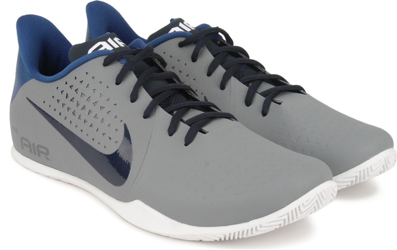 Nike AIR BEHOLD LOW Basketball Shoes For Men(Grey) 1