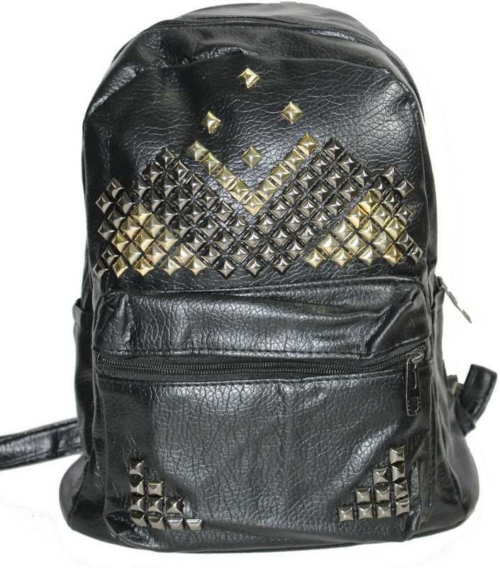 churo STUDDED Waterproof Backpack(Black, 5 L)