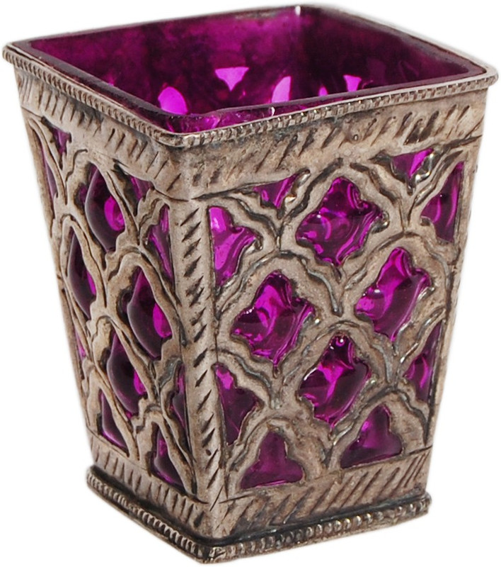 handicrafts factory SH-47 Glass(Steel, 80, Pink, Pack of 1)