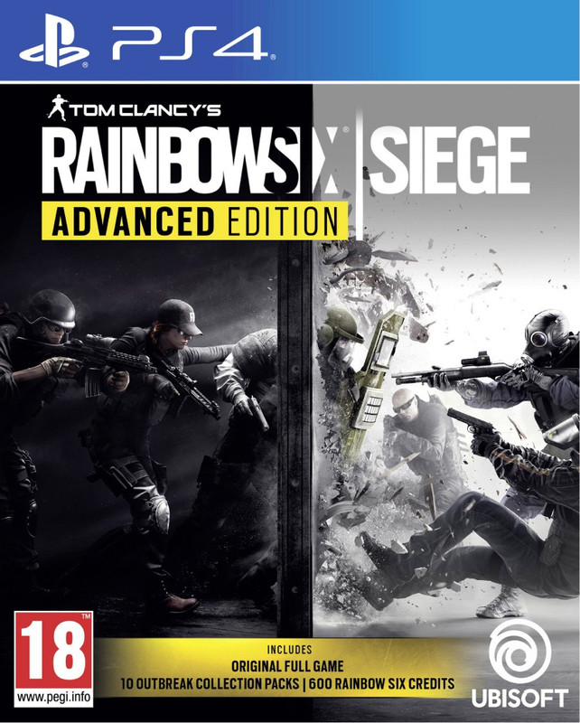 Tom Clancy's Rainbow Six: Siege (Advanced Edition)(Game and Upgrades Pack, for PS4)