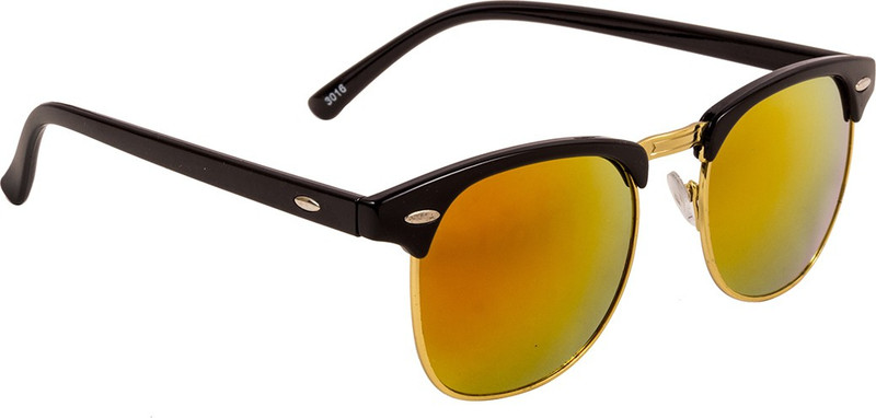 Irayz Clubmaster Sunglasses(Golden)