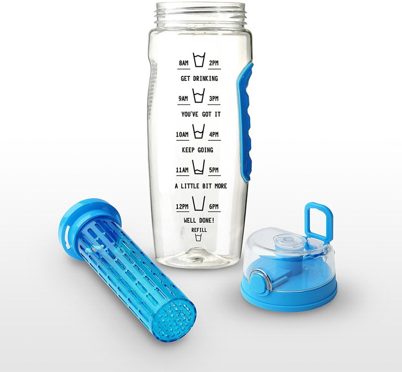 urbanclan fruitinfuser_bottle_ blue 1000 ml Bottle(Pack of 1, Blue)