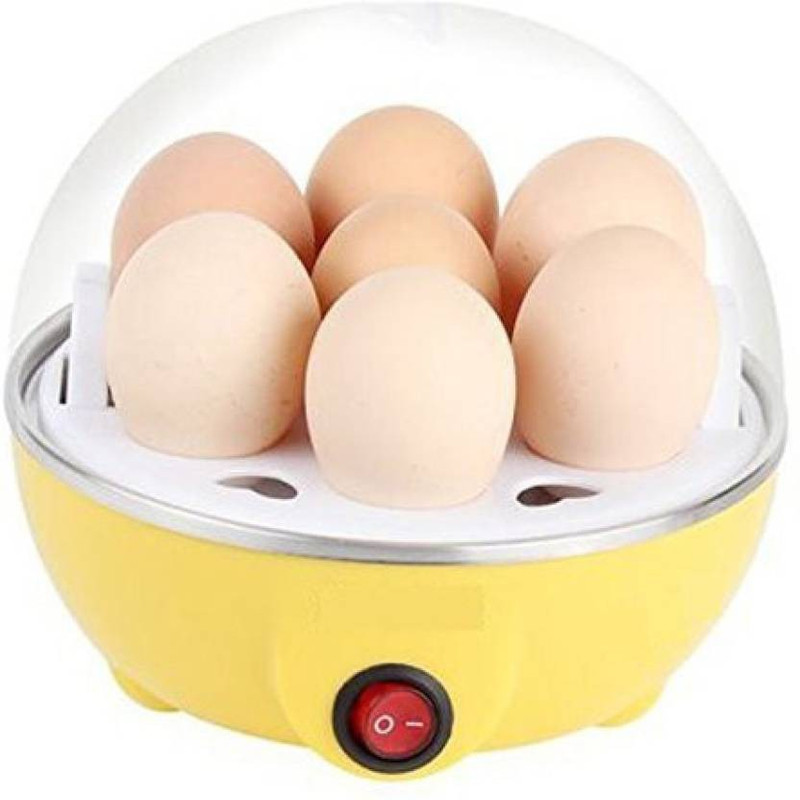 JC VILLA EGG_BOILER DURABLE & LONG LIFE EGG BOILER MULTI USE Egg Cooker(Multicolor, 7 Eggs)
