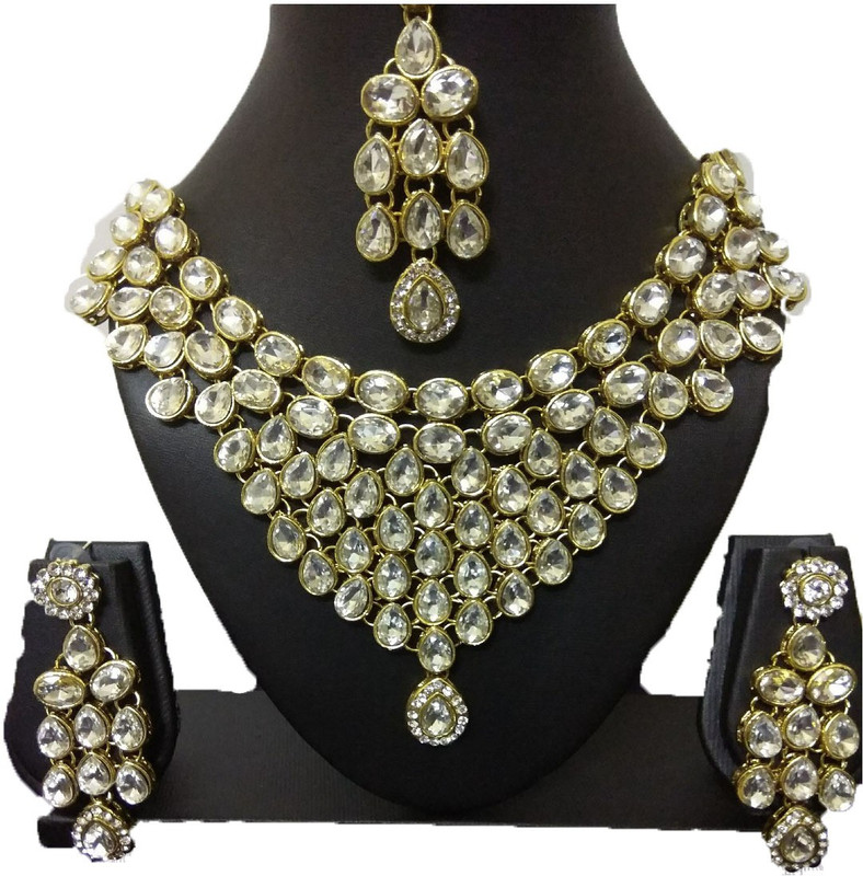 fairprice Metal Jewel Set(Gold)