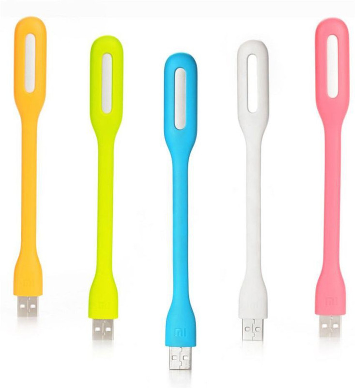 anweshas Combo of 5 Pcs Portable, Multicolour, Flexible Usb Led Light/Lamp for Laptop, Computers, Power Bank, Car Combo Set(Multicolor)