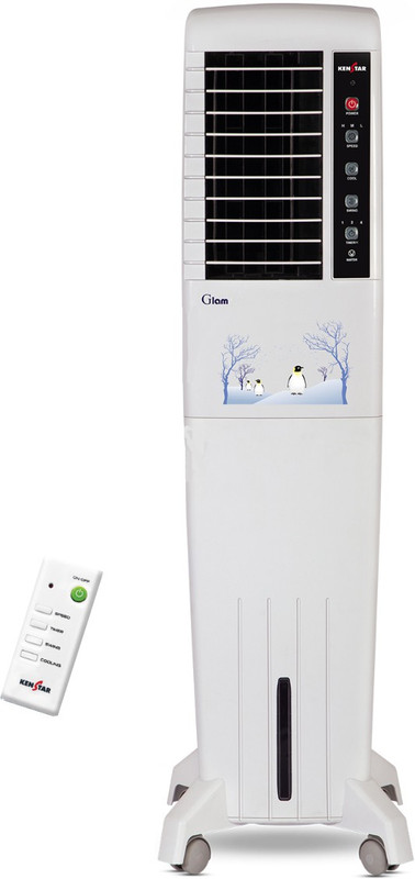 Kenstar GLAM 35 R (KCT3RF4H-EBA) Tower Air Cooler(White, 35 Litres)