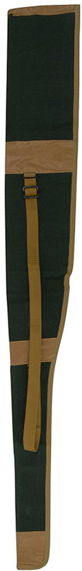 SHAH Unisex Canvas 32 Inches Gun cover Racquet Carry Case/Cover Free Size(Green)