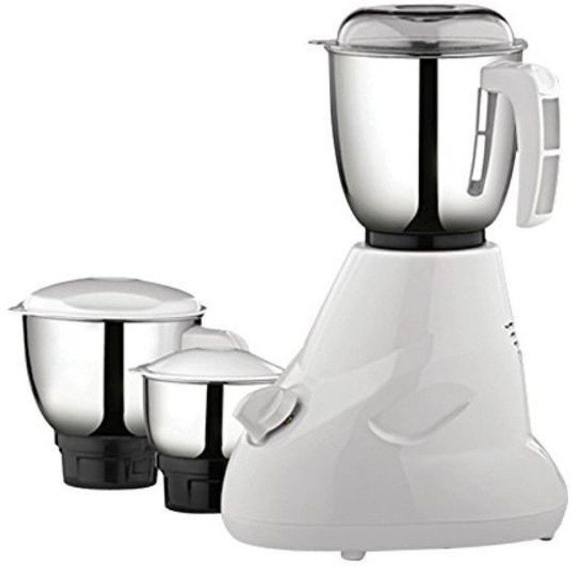 Butterfly Rhino 550w Rhino 3 Jar 550 W Mixer Grinder(White, 3 Jars)