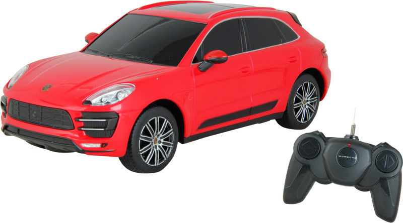 Toy House Officially Licensed Porche Macan 1:24 Scale Model Car, Red(Red)